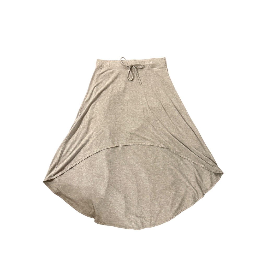 Torrid Gray Soft Knit High Low Skirt Sporty Y2K Asymmetrical Size 1X